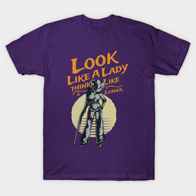 Lady of Gun T-Shirt by RadCoolguy